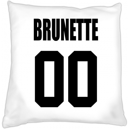 Poduszka dla przyjaciółki, przyjaciółek - BRUNETTE NUMER